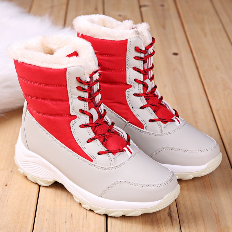 2023 Winter Snow Boots Non-Slip Thermal Outdoor EVA Footwear Thick Bottom Warm Shoes for Women