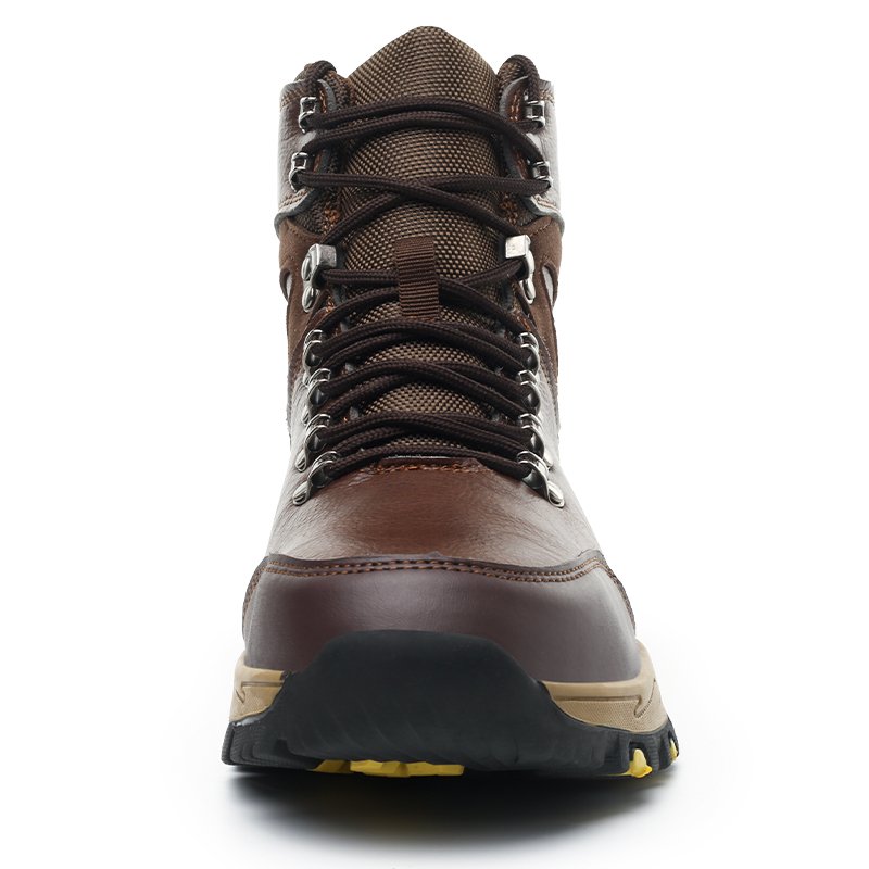 DianSen D865 Best Selling high cut Quality Work Fashion construction Safety boots Steel Toe Men Safety Shoes