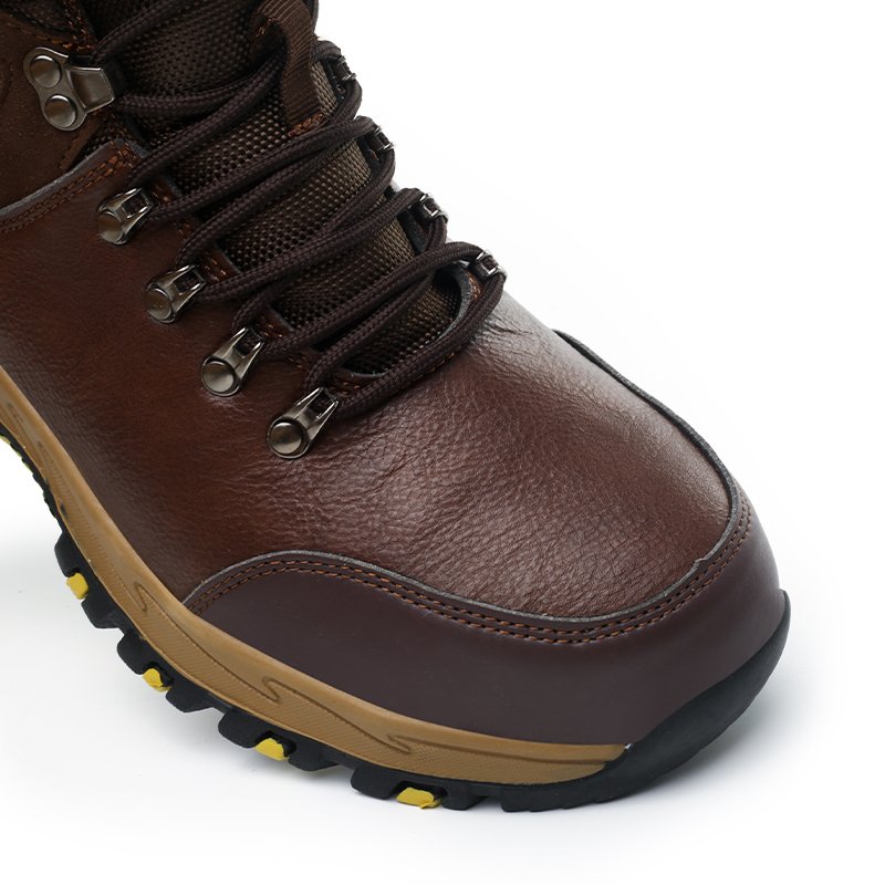 DianSen D865 Best Selling high cut Quality Work Fashion construction Safety boots Steel Toe Men Safety Shoes