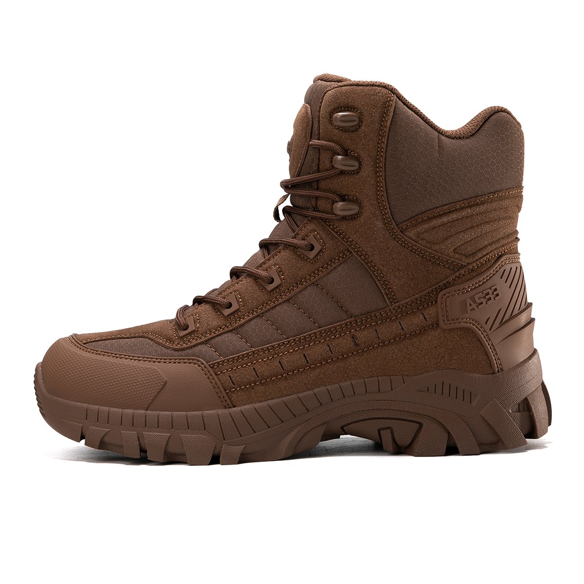 Yakeda Durable Outdoor Hiking Breathable Leather Botas Men Safety Camo Style Erkek Boots Combat Training Shoes Tactical Boots