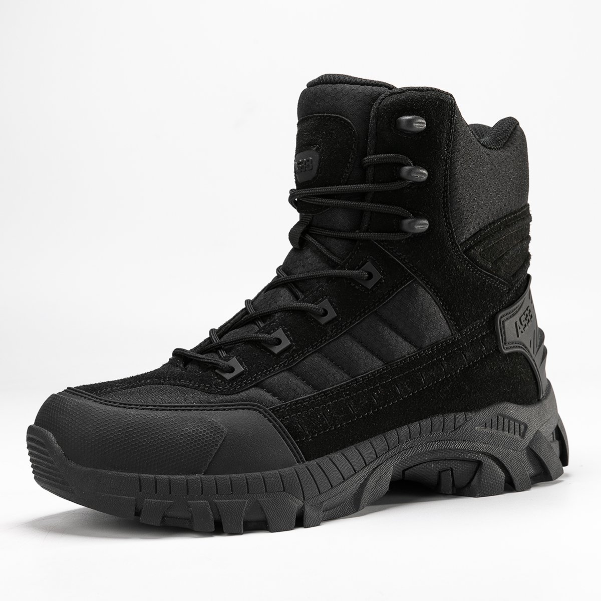 Yakeda Durable Outdoor Hiking Breathable Leather Botas Men Safety Camo Style Erkek Boots Combat Training Shoes Tactical Boots