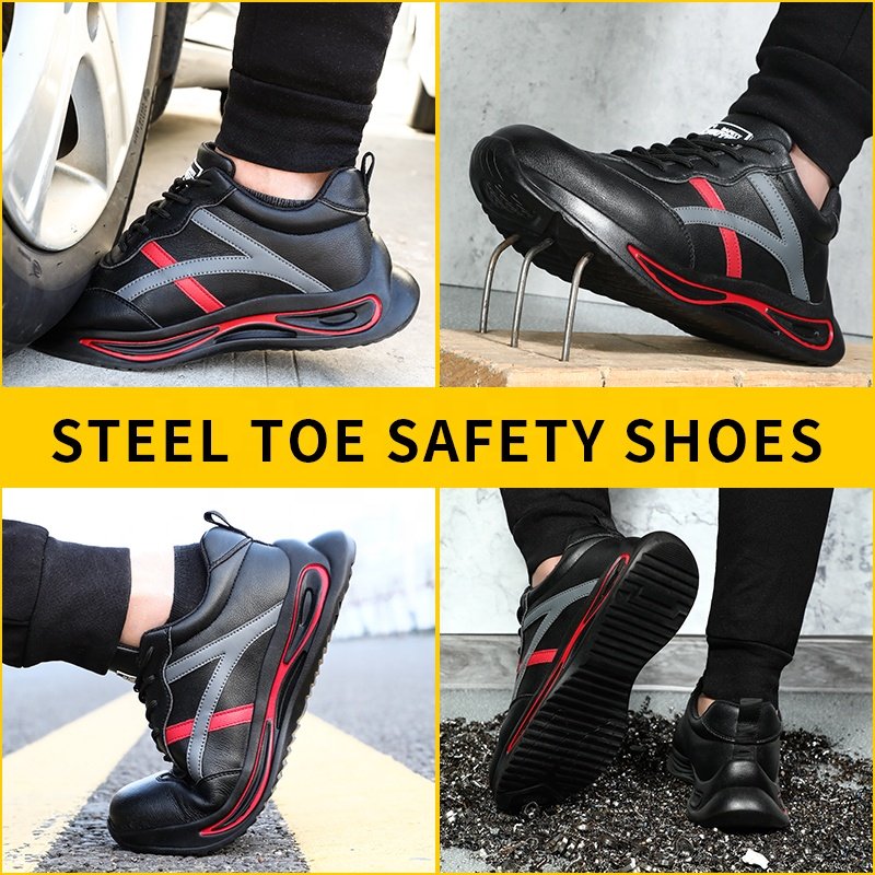 GUYISA Steel Toe Safety Shoes Waterproof Safety shoes Boots shoes