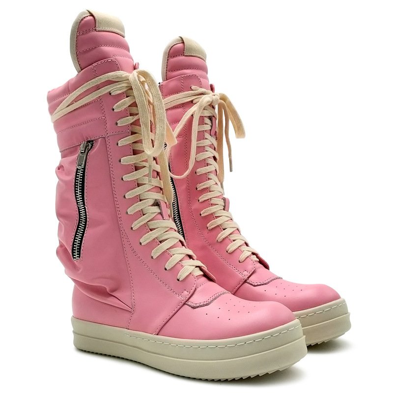 hot sale New Casual Custom Flat Canvas Casual womens men's women plus size pink High boots wallet Shoes