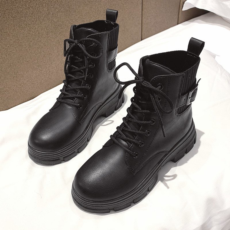 New Arrivals Soft Women Shoes Ladies Boots Fashion Round PU Ankle Boot 2023 Winter Elastic Sneakers Mesh Boots for Women