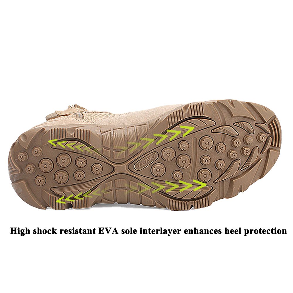 SABADO Outdoor Custom Delta Light Weight Double Men Sports Genuine Leather Tactical Boots For Mens Shoes