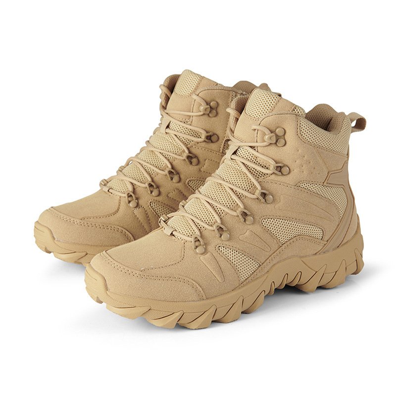 2023 Unisex Lightweight Ankle Cleats Outdoor Field Training Boots Winter Hiking Summer Walking Spring Combat Year-Round Suede