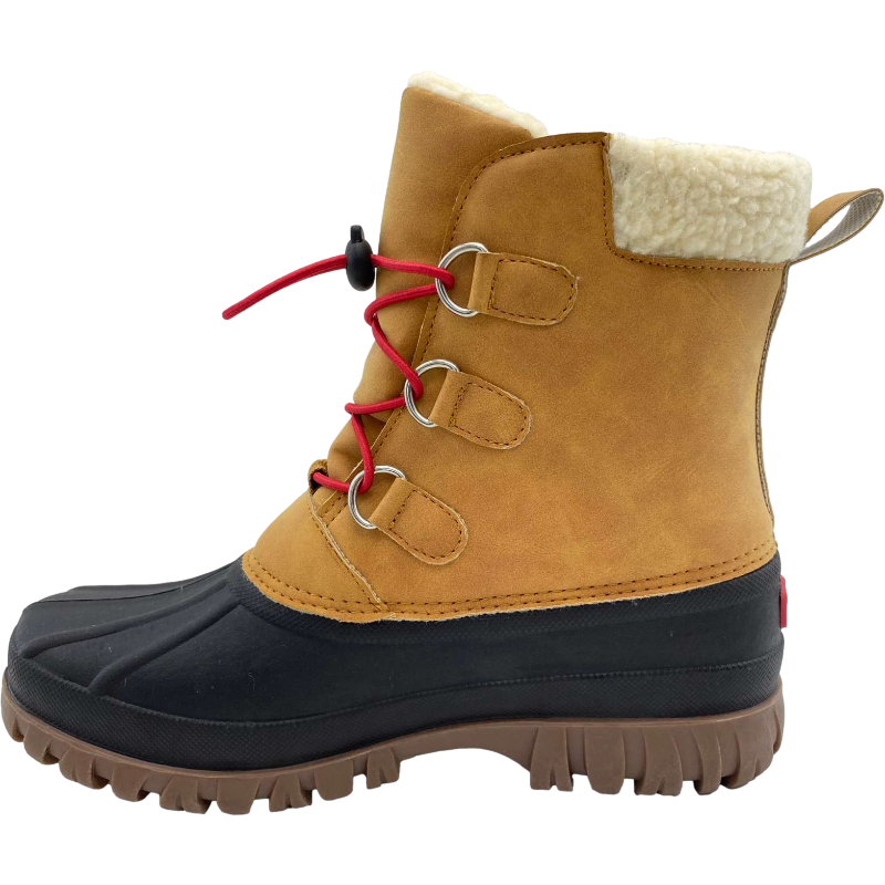 Customized Cold-Weather Mid-Cut Winter Boots Wholesale Warm Plush Fur Lining Snow Boots Insulate Boots