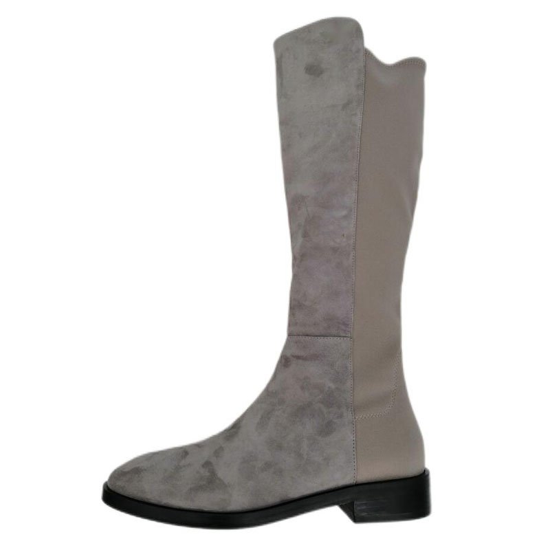 Wholesale New Mold Fashion-trend Genuine Leather with Spandex Women's Long boots