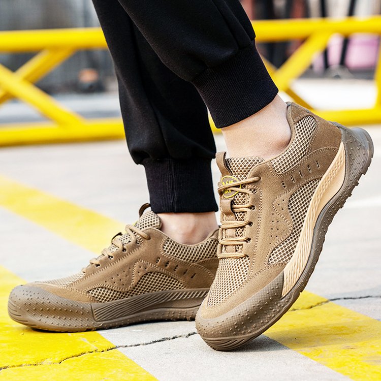 Light Industrial Protective Brand Security Work Safety Boots Safety Shoes for Mens Work Safety Shoes Steel Toe Lightweight Boots