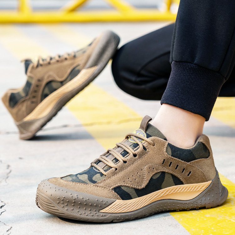 Light Industrial Protective Brand Security Work Safety Boots Safety Shoes for Mens Work Safety Shoes Steel Toe Lightweight Boots