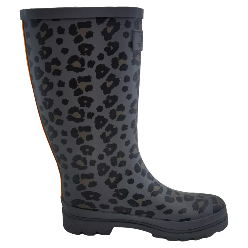 Fashionable Leopard Printing Women Wellington Boots Original Tall Rainboots Snow Wellies New Lady Shoes