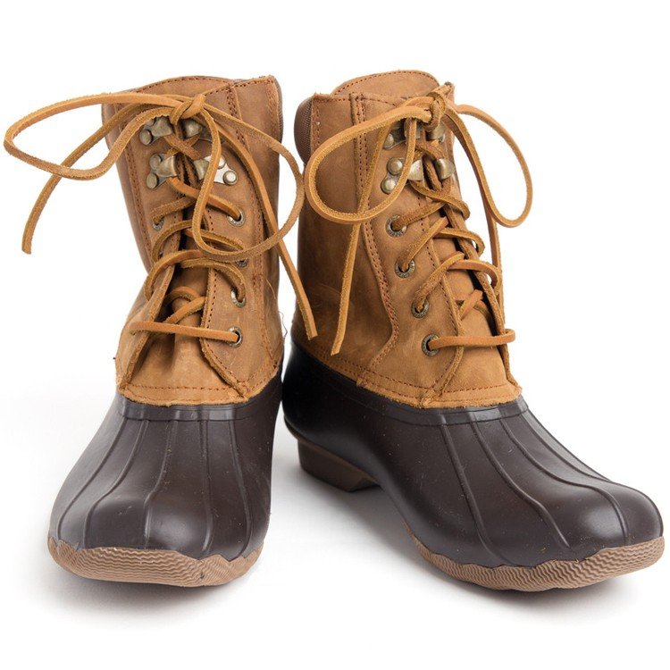 PVC rain boots OEM custom design wholesale duck boots women