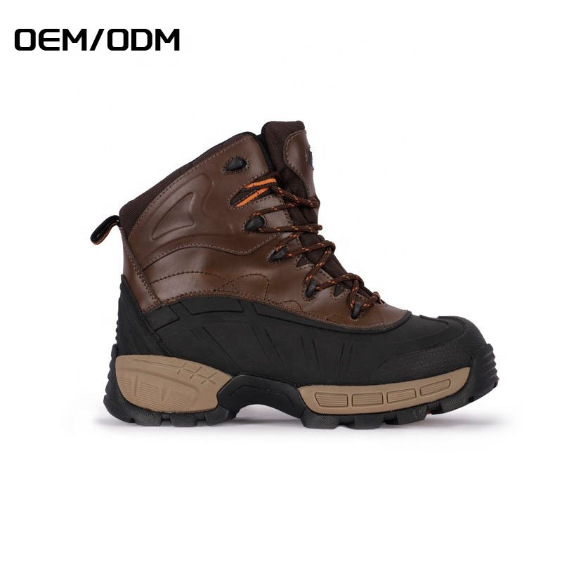 JIANER China Supplier High Quality Waterproof Men Professional Outdoor Hiking Shoes Anti Slip Boots