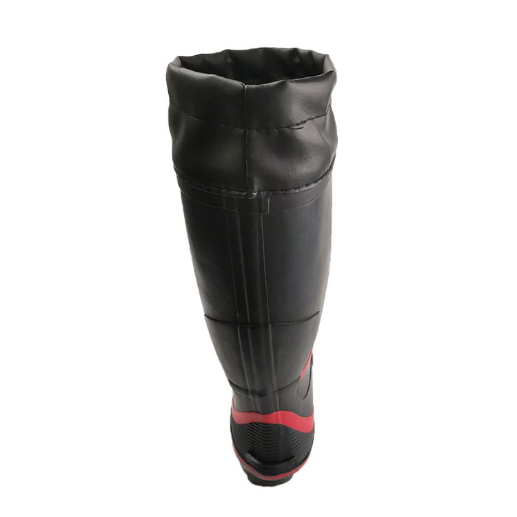 Black Men's Winter Keep Warm Rain Snow Boots Custom Logo Rain Boots