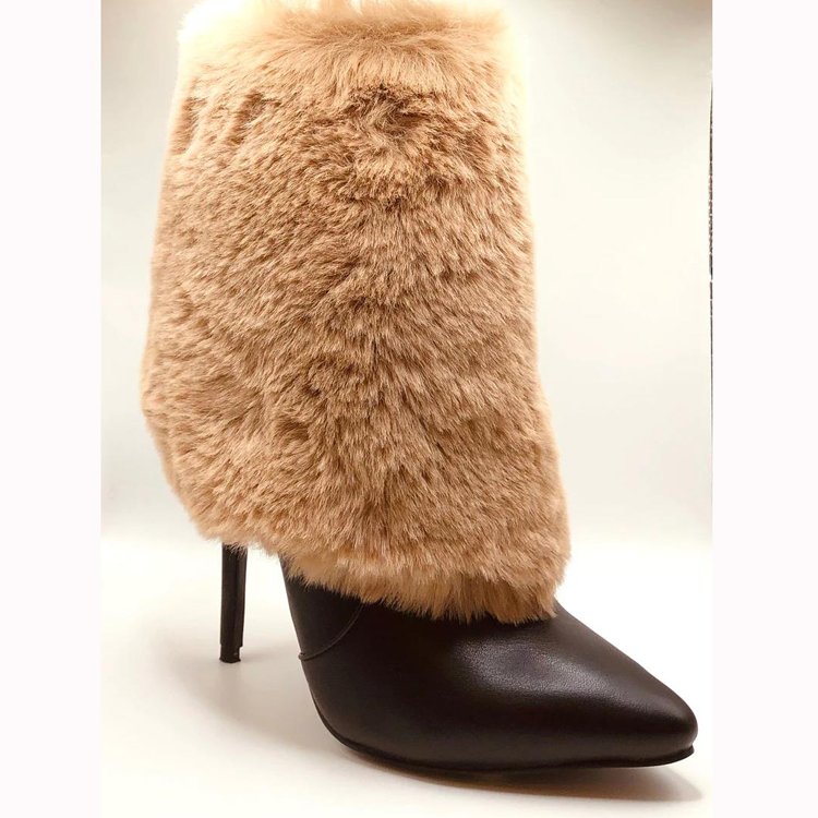 2022 Popular Genuine Leather Designer Boots with Stiletto Heels Closed Toe Winter Western Boots for Women Lux