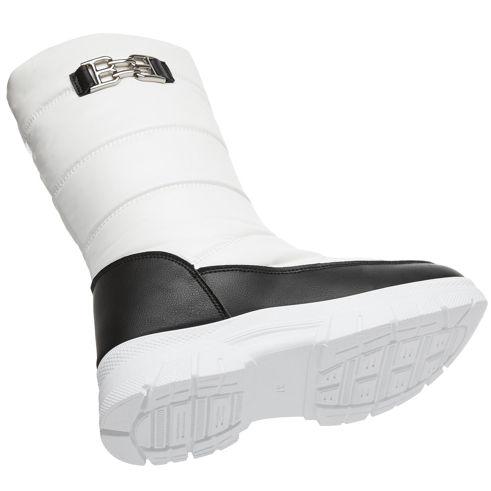 XRH Customized Bulk PVC Sole Faux Fur Lining Half Boots Wholesale Casual Waterproof Ladies Snow Winter Boots For Women