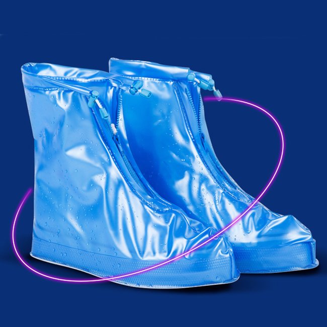 men womens rain boots pvc rain shoe cover