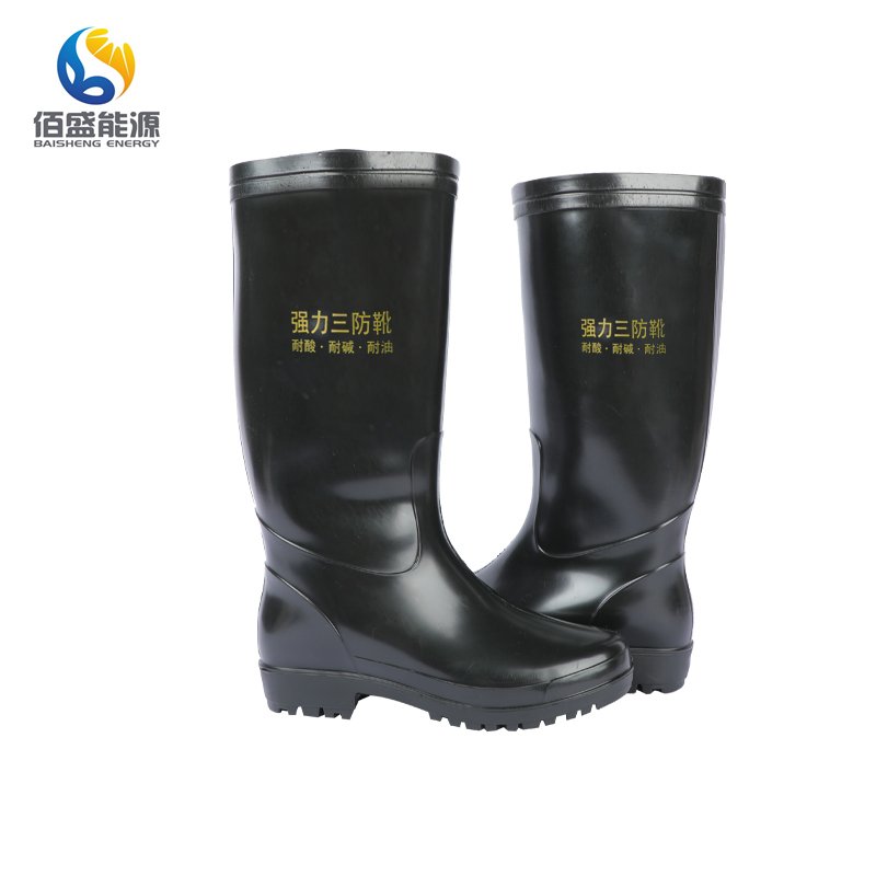 Manufacturers Promote Waterproof Tall Men Rain Boots for Construction