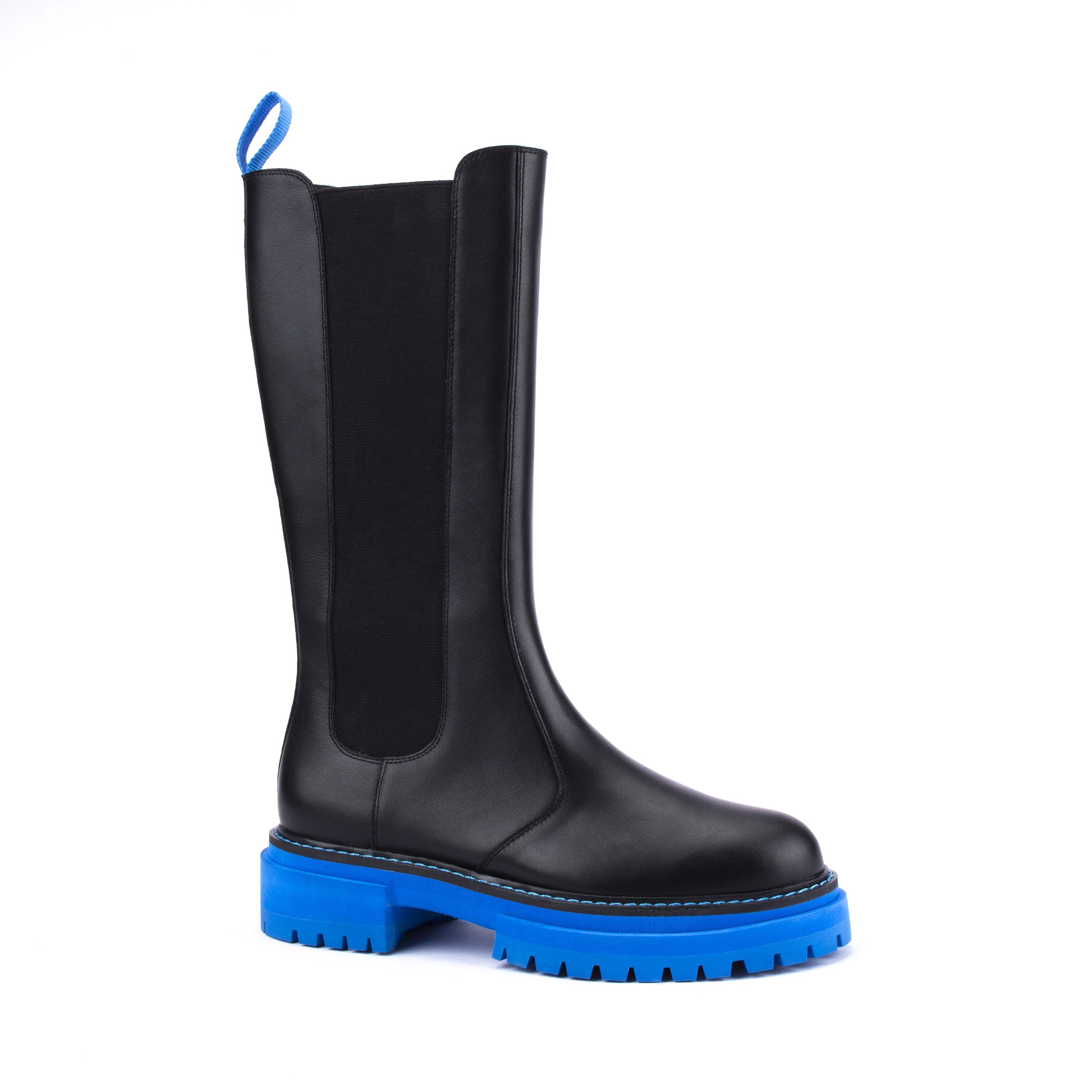 Designer Women's Chelsea Boots Wholesale Custom High Quality Waterproof Genuine Leather with Thick Sole Ankle Height PU Insole