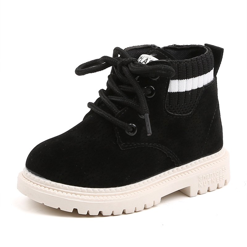 Baby Girls Boys Snow Boots Autumn Winter Kids Outdoor Casual Warm Shoes Soft bottom Non-slip Toddler Boot Child Martin Boots