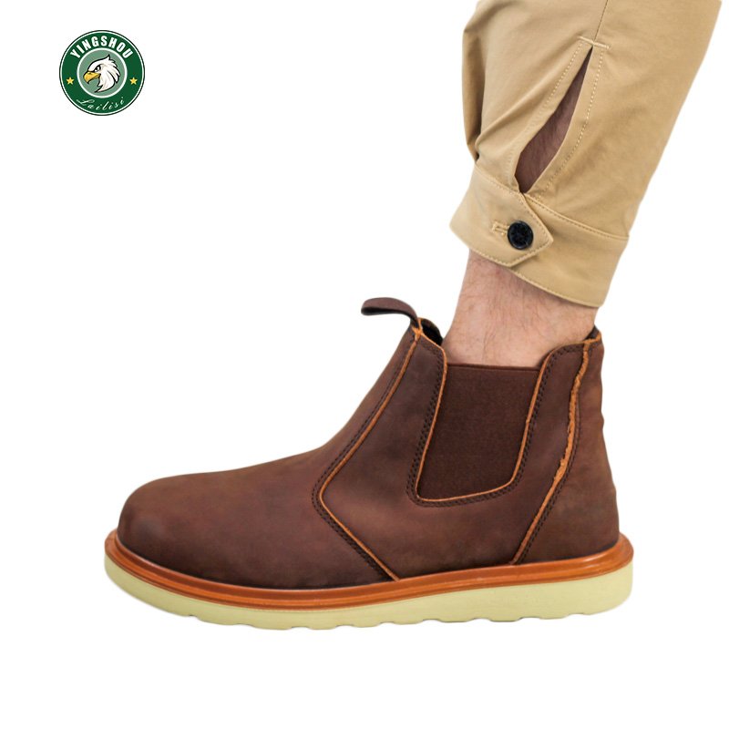 Anti-smashing, anti-stabbing and anti-static for construction safety productsSteel-toe safety boots