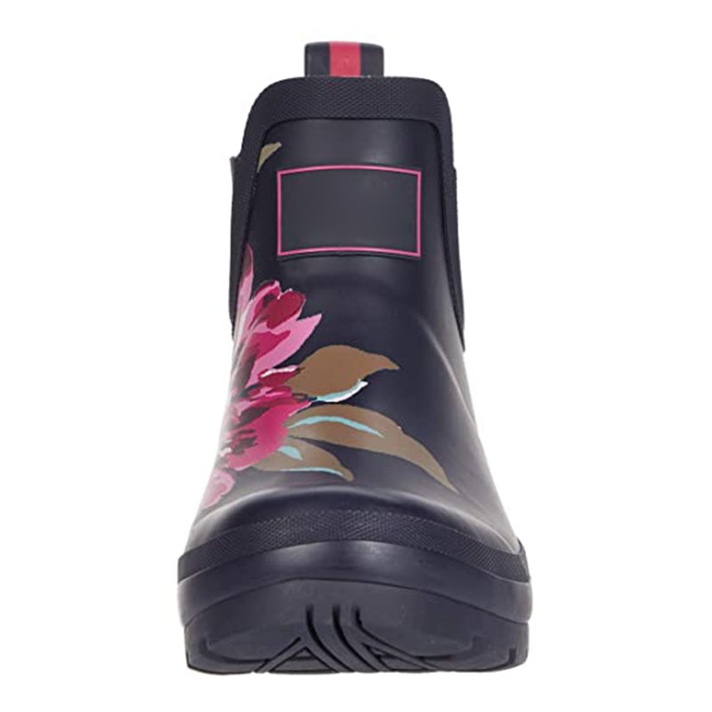 Water-proof Rain boots for Ladies Stylish Light Ankle Rain Shoes and Outdoor Work Shoes