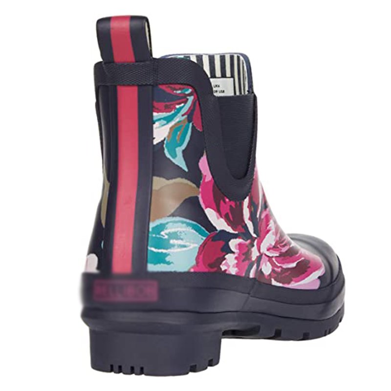 Water-proof Rain boots for Ladies Stylish Light Ankle Rain Shoes and Outdoor Work Shoes