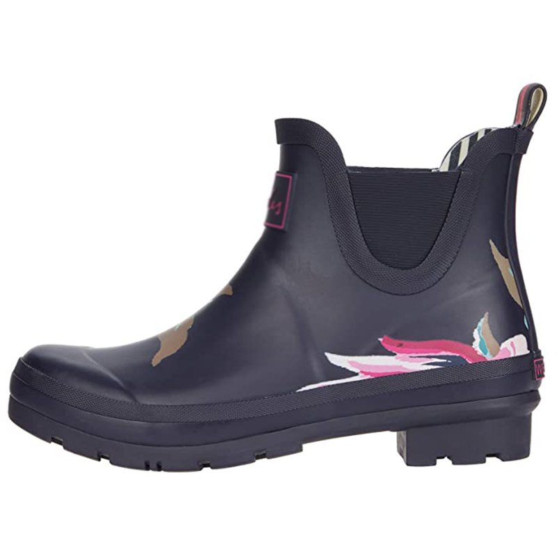 Water-proof Rain boots for Ladies Stylish Light Ankle Rain Shoes and Outdoor Work Shoes