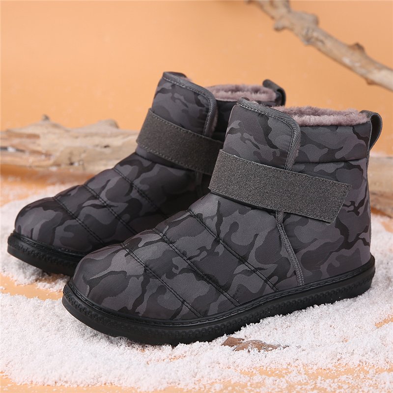 Men and Women Snow Boots Winter Shoes with Fur Lined Warm Slip On Boots for Women Boot Comfortable Winter Shoes