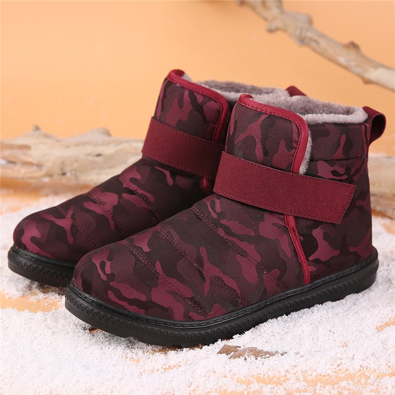 Men and Women Snow Boots Winter Shoes with Fur Lined Warm Slip On Boots for Women Boot Comfortable Winter Shoes