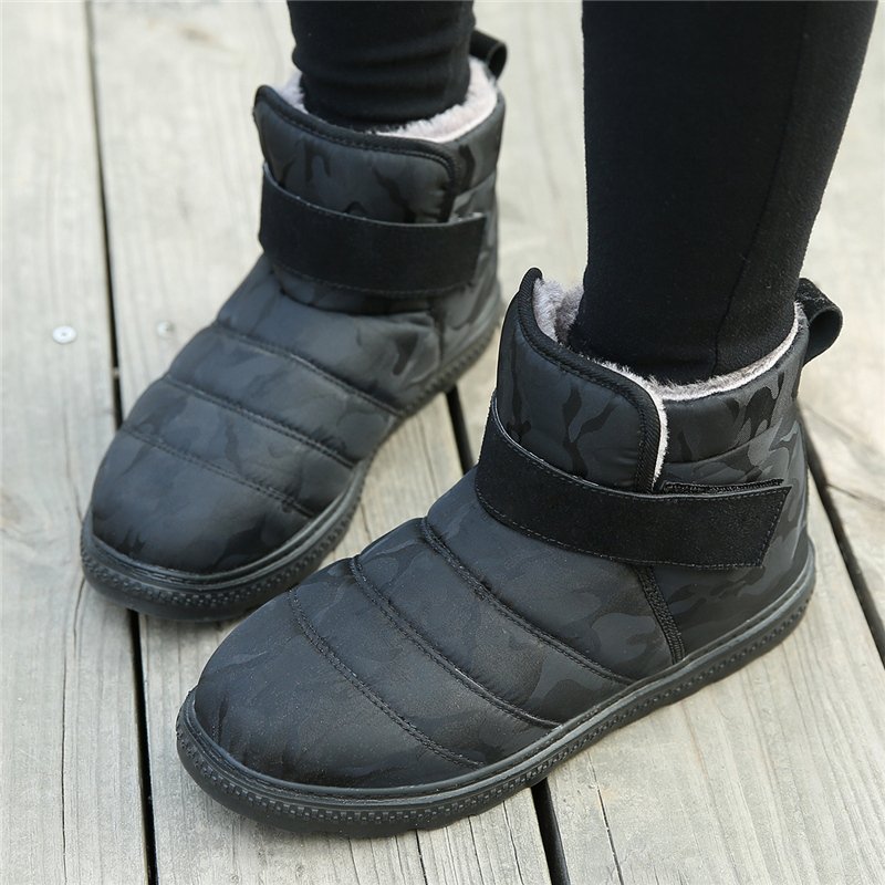 Men and Women Snow Boots Winter Shoes with Fur Lined Warm Slip On Boots for Women Boot Comfortable Winter Shoes