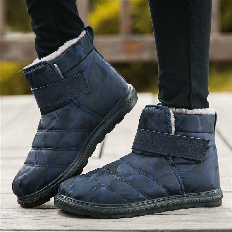 Men and Women Snow Boots Winter Shoes with Fur Lined Warm Slip On Boots for Women Boot Comfortable Winter Shoes