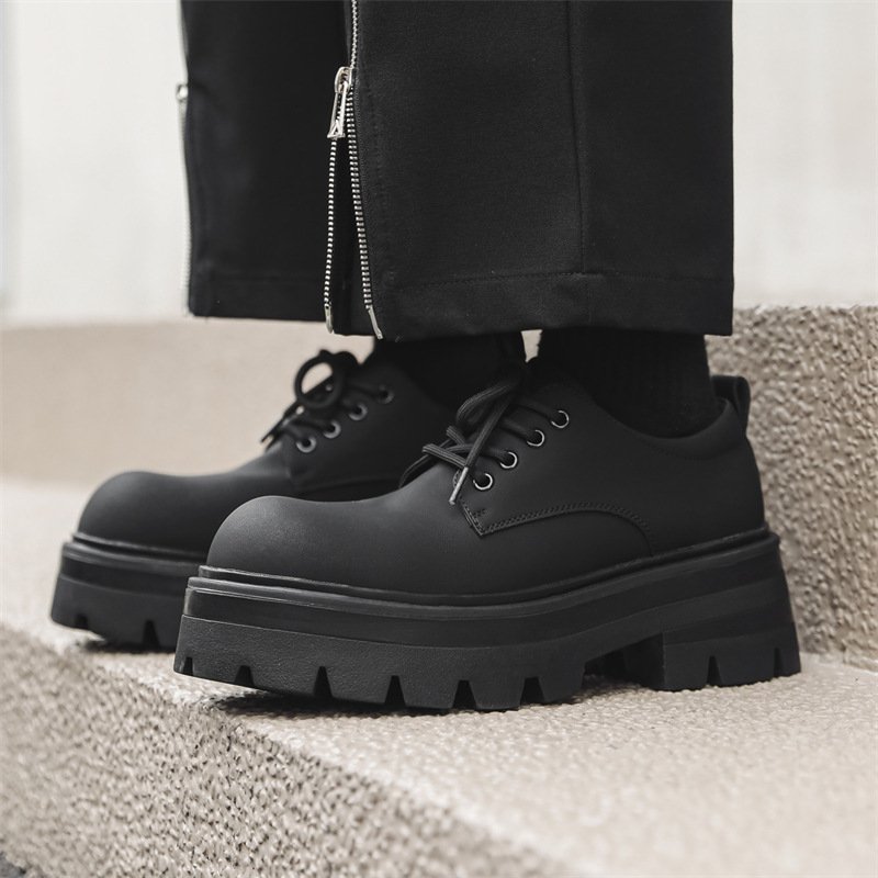 Custom Logo Unisex zapatos Chunky Platform Boots Oxfords Derby Fashion Loafers Lug Sole Comfortable Resistant Feel-Wholesale
