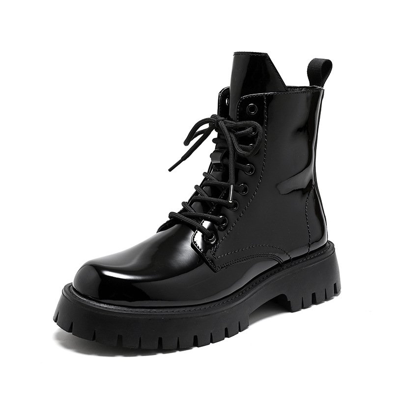 Luxury Chelsea Men's All Season Platform Ankle Boots Lightweight Casual Boots