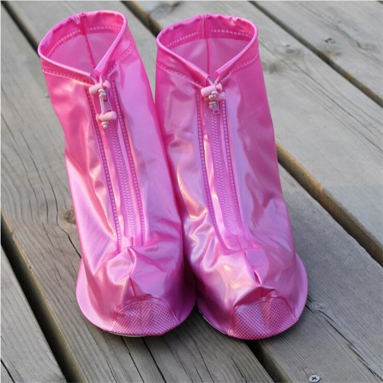 Hot Sale Unisex Shoe Covers Waterproof Rain Boots Reusable Shoe Cover for Men and Women PVC Eco-friendly DS Summer Shoes PVC,PVC