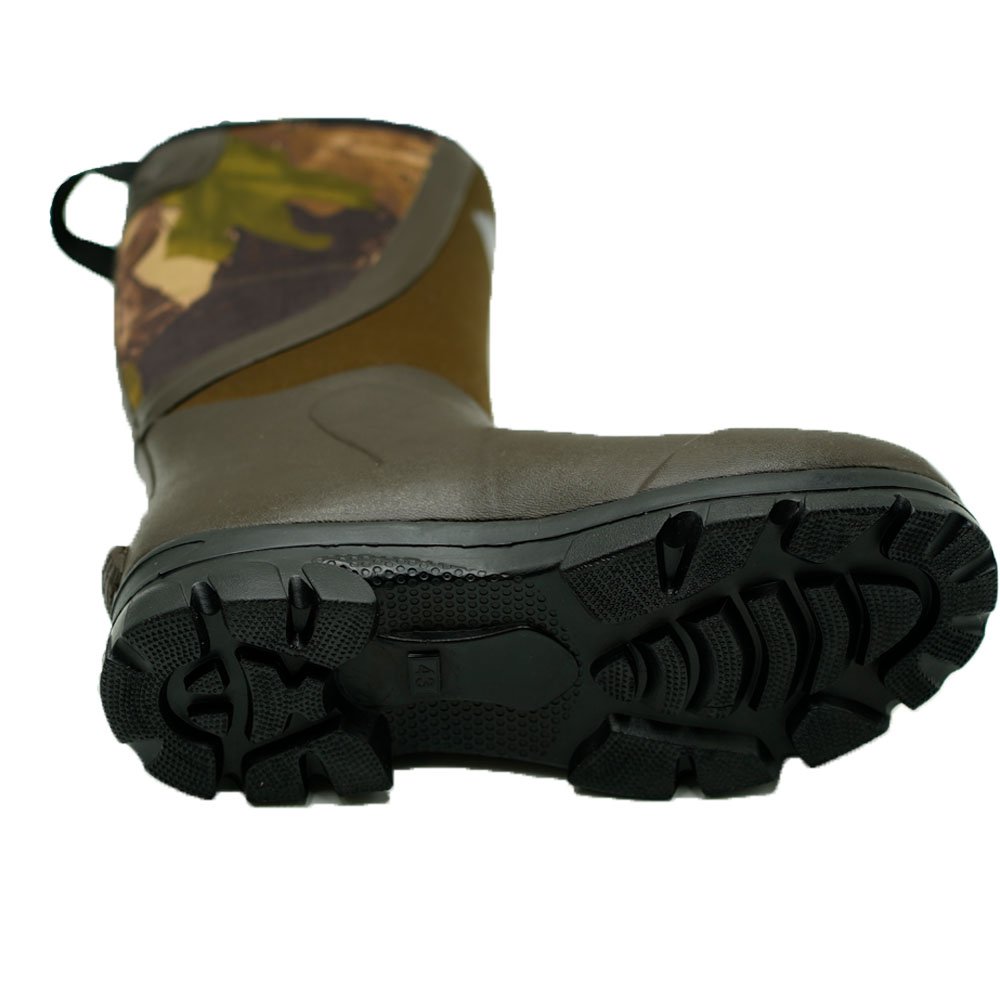 manufacture customized outdoors waterproof camouflage rubber neoprene hunting boots for men