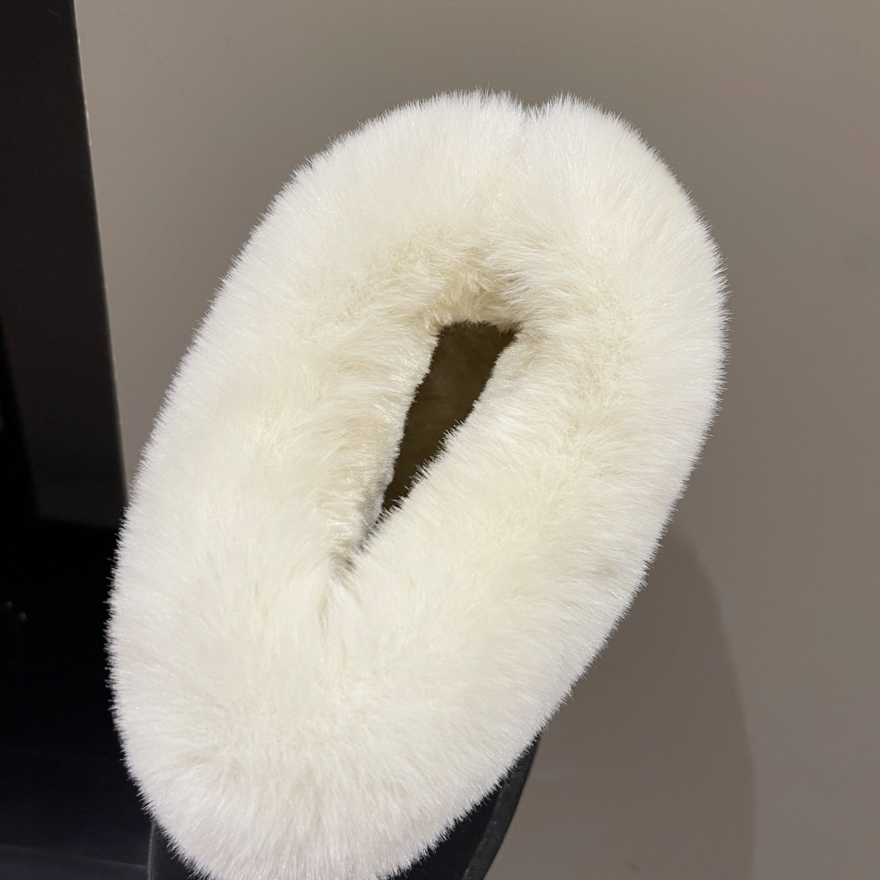 New high heels quality wholesale women snow cheville et bootie winter slip-on warm fur boots lady low price manufacturer 7cm