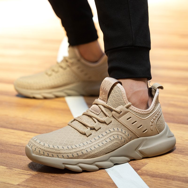 Mid-barrel outdoor trekking shoes training Breathable Waterproof thickened safety shoes Men's hiking boots