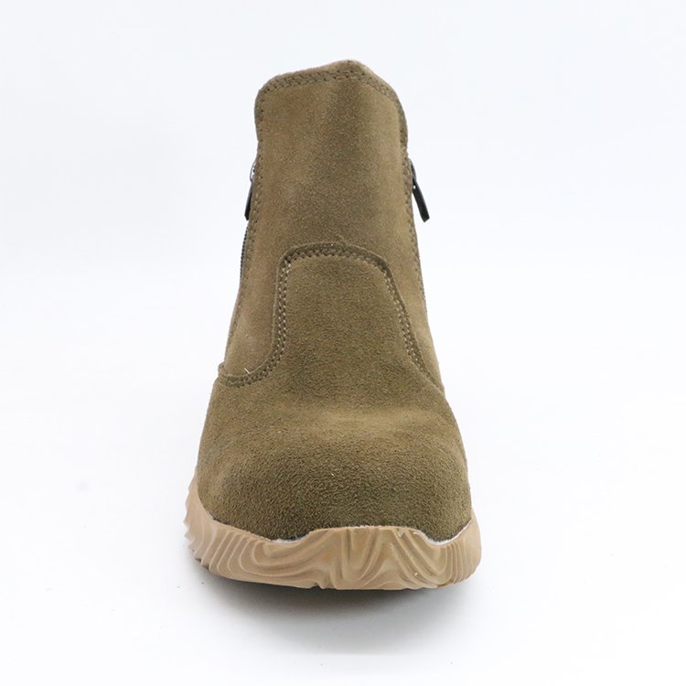 2022 safety shoes steel toe new boots zapatos de seguridad men rubber work protect safety boots