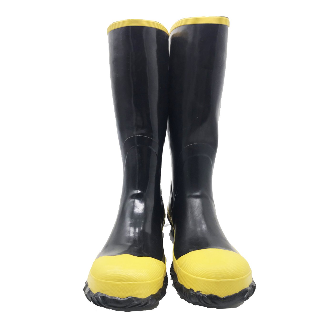 Factory Big Size Over Shoes Black Safety Toe Rubber Rain Boots
