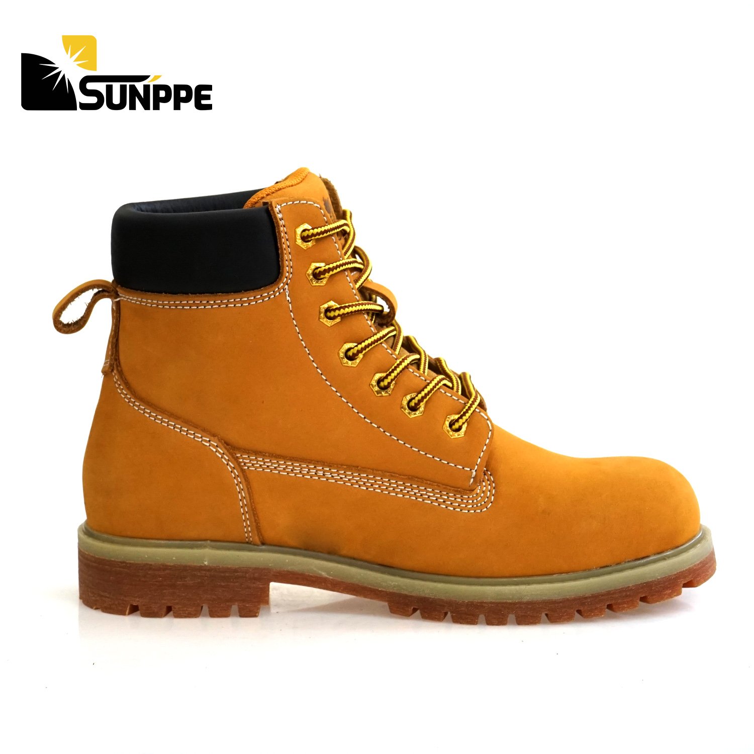 EN20345 S3 mining oil field worker work steel toe custom GENUINE leather half knee cowboy good welt year shoes safety boots