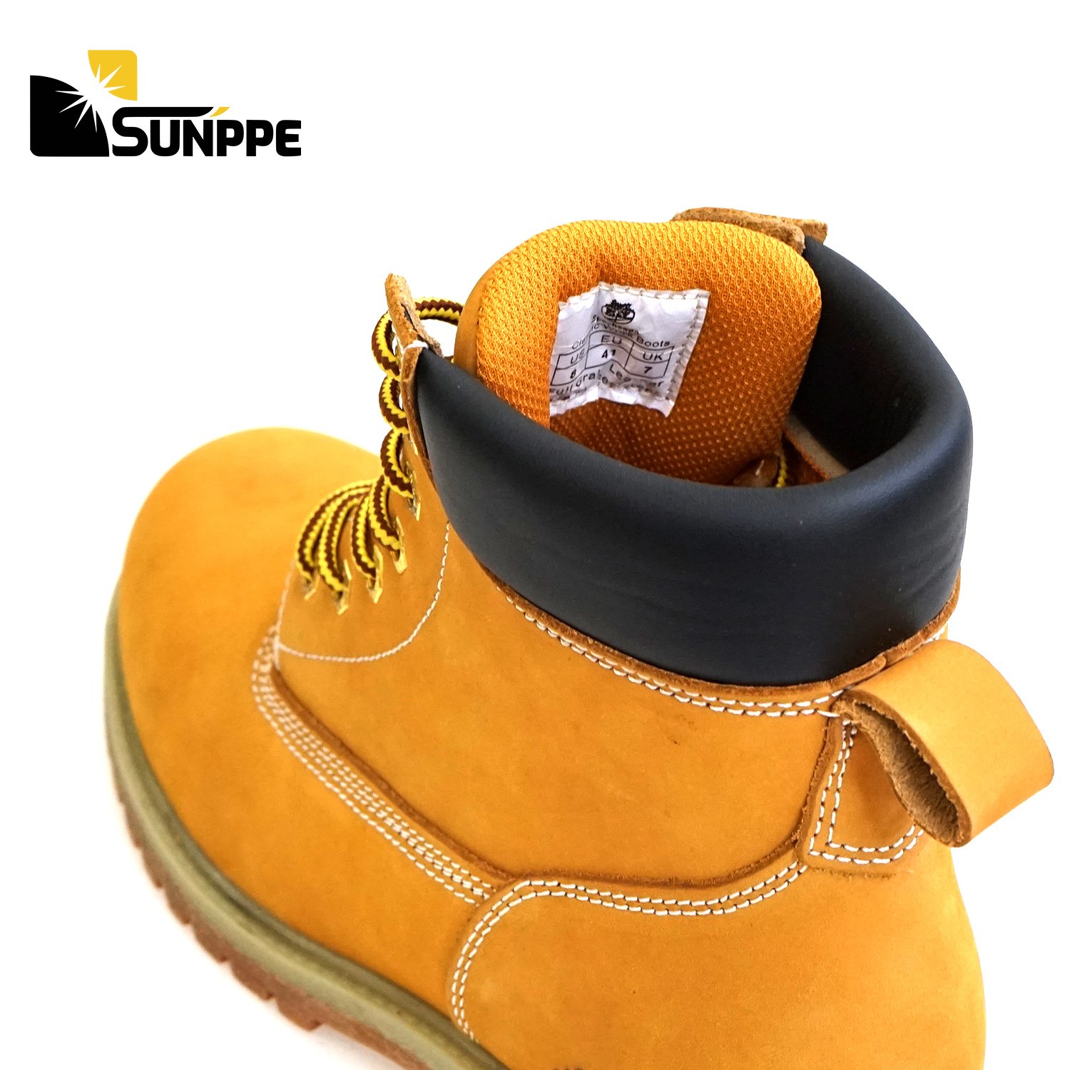 EN20345 S3 mining oil field worker work steel toe custom GENUINE leather half knee cowboy good welt year shoes safety boots