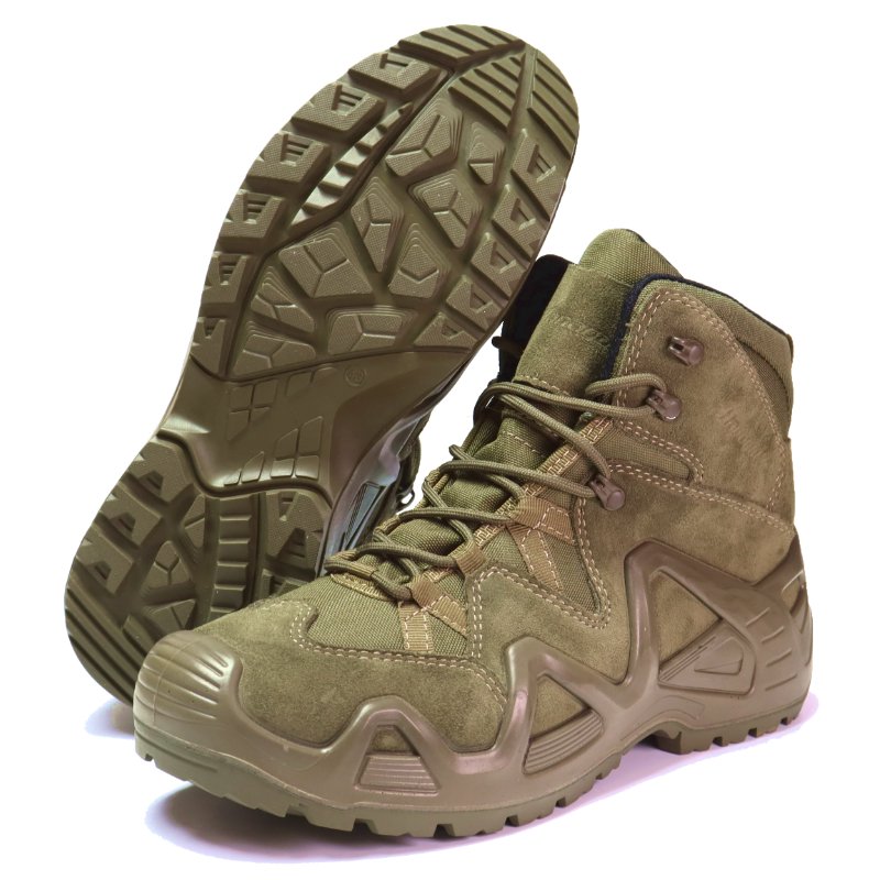 New Design Leather Injection Tactical Boots Breathable Desert Boots Waterproof Outdoor Hiking Boots Men