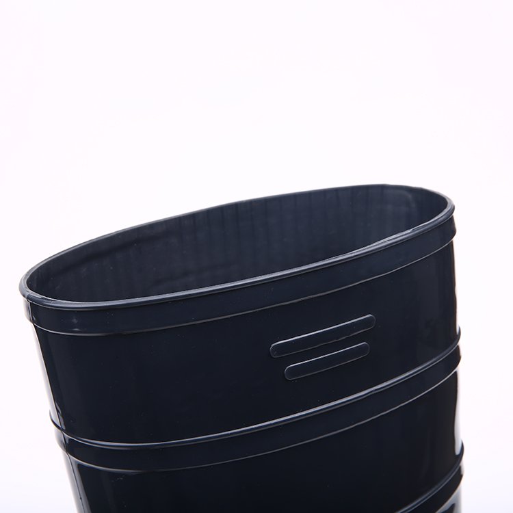 Factory Anti Slip Waterproof S4 Worker PVC Safety Rain Boots without Steel Toe fashionable rain boots for men