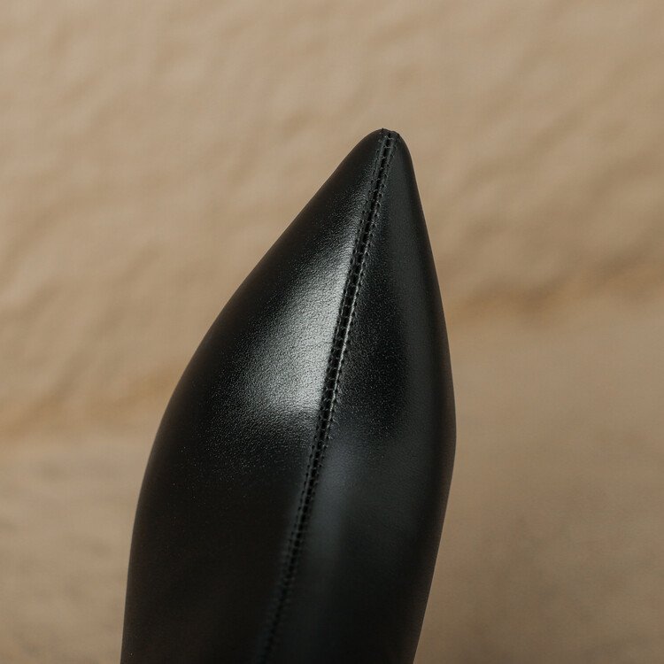 cialisa fashion patchwork real leather women short boots pointed toe shoes zipper elegant thin high heels ankle boots for lady