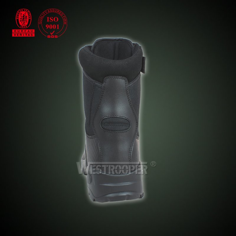 TACTICAL BLACK LEATHER BOOTS 70-1755