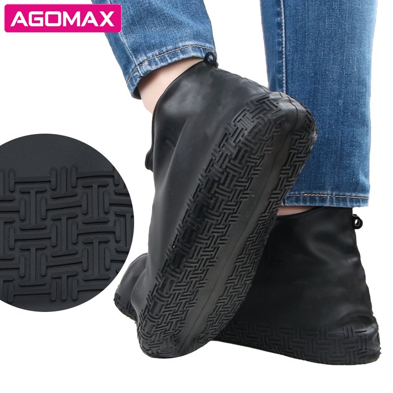 MOQ 300 pairs Manufacturer wholesale waterproof non-slip silicone cover boot