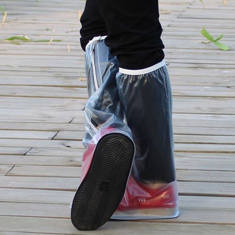 Manufacturer Wholesale Motorcycle Men's Half Boots PVC Waterproof Shoe Protection Over Shoes Cover for Rain
