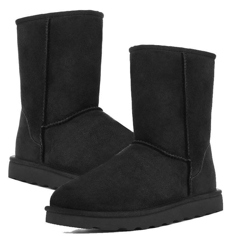 fashion 2024 winter wholesale Design Snow boots with two bows Women's wool long snow boots