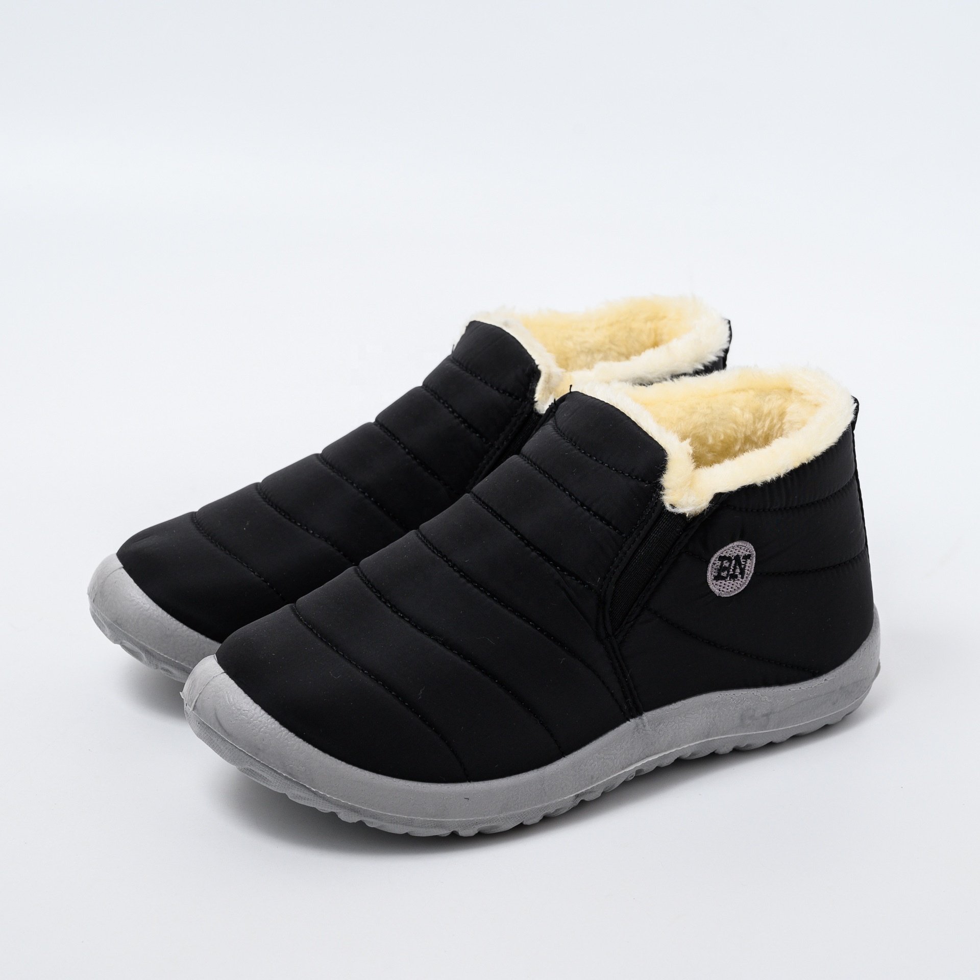 Snow Boots Botas De Mujer Snkle & Bootie Women's Cotton Shoes Soft Bottom Waterproof Big Size Winter Boots